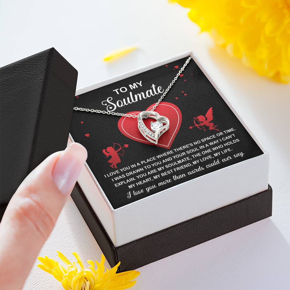 Message Card To My Soulmate - Drawn to you