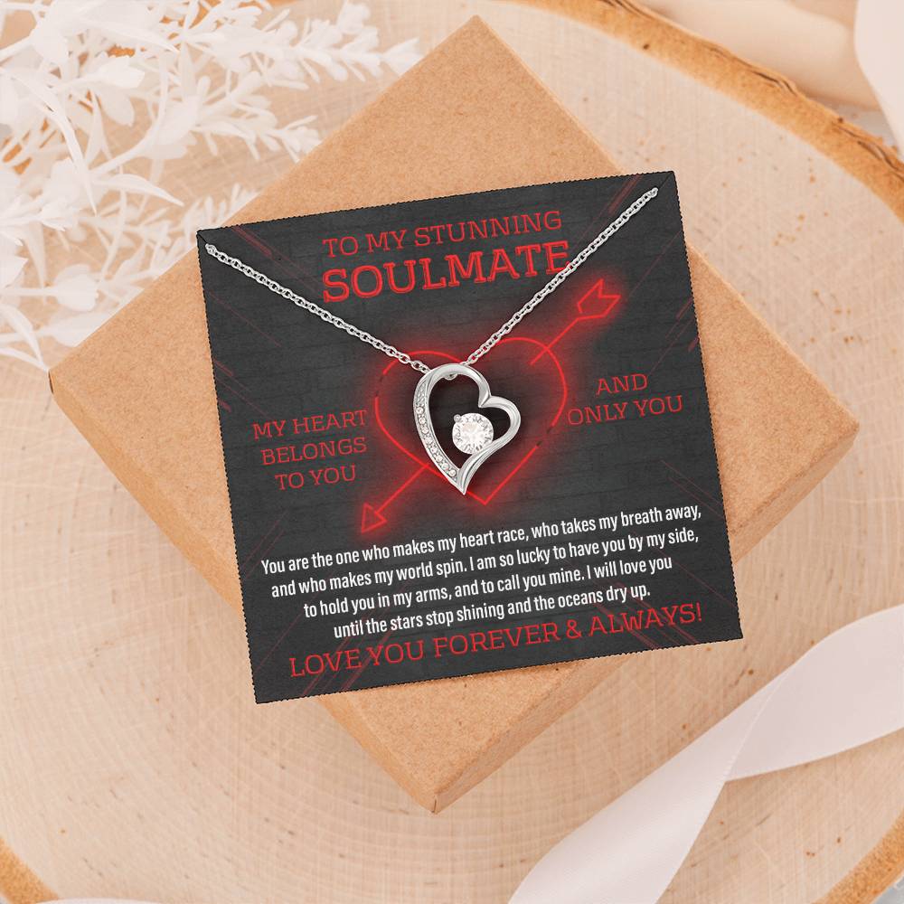 Gift for Stunning Soulmate Message Card
