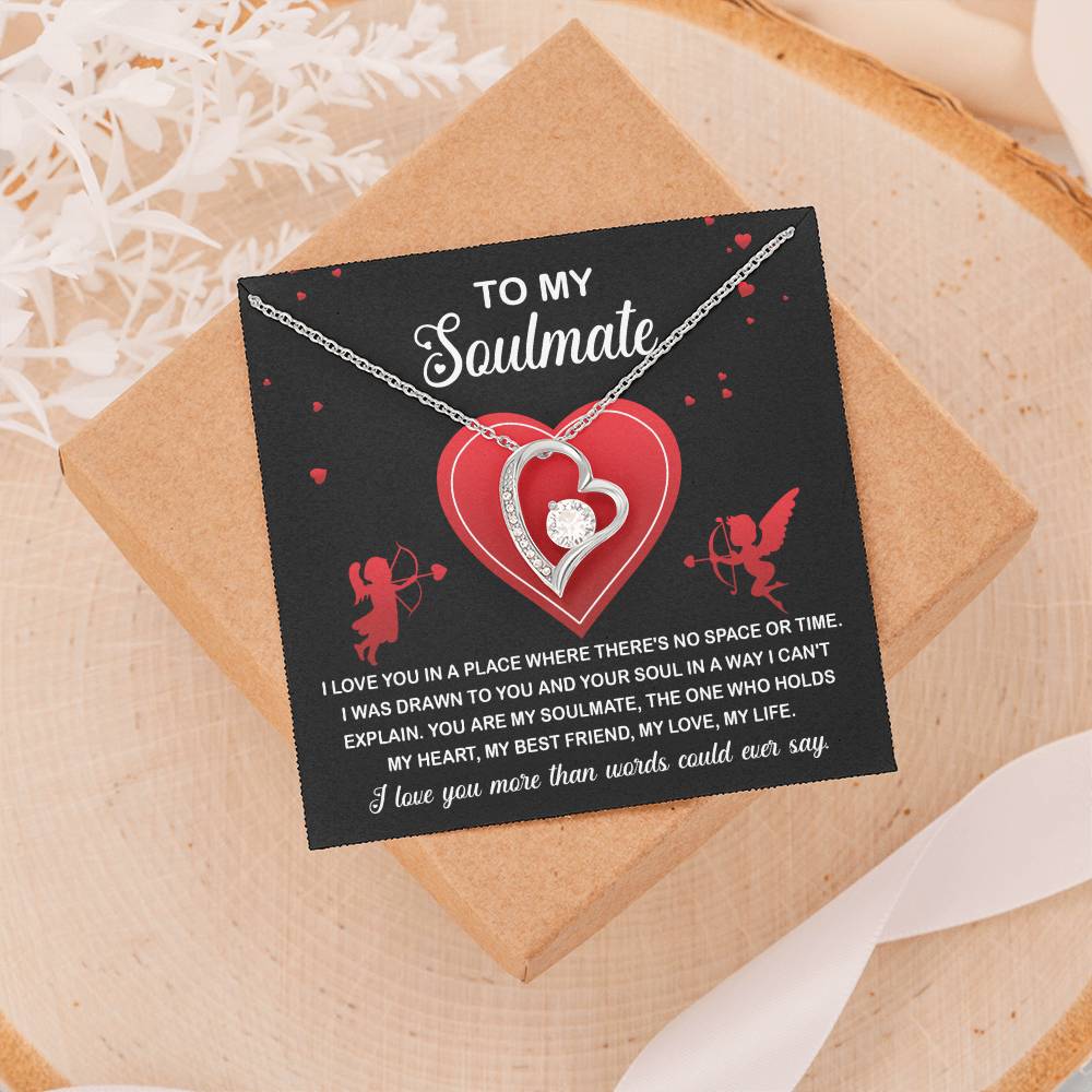 Message Card To My Soulmate - Drawn to you