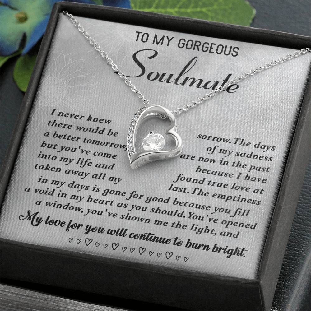To my Gorgeous Soulmate