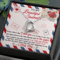 Message Card Jewelry Gift Box with Forever Love Necklace for my Beautiful Soulmate