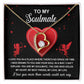 Message Card To My Soulmate - Drawn to you