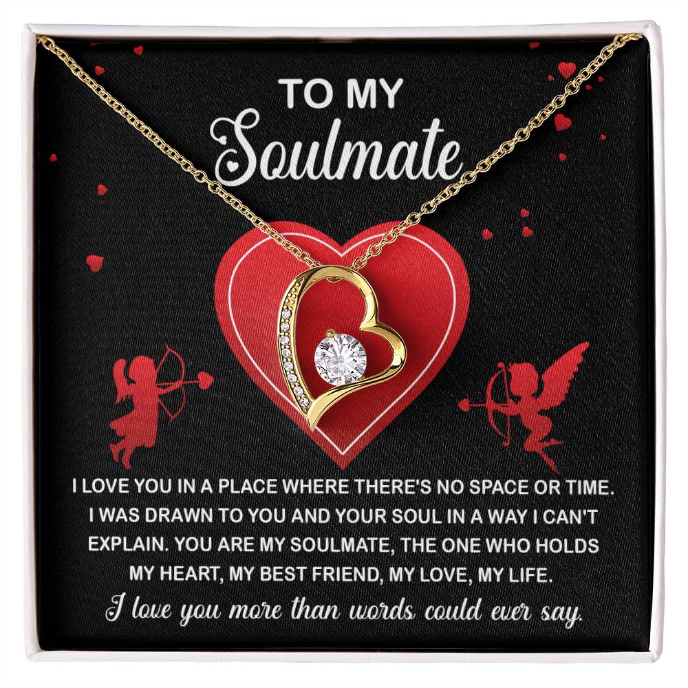 Message Card To My Soulmate - Drawn to you