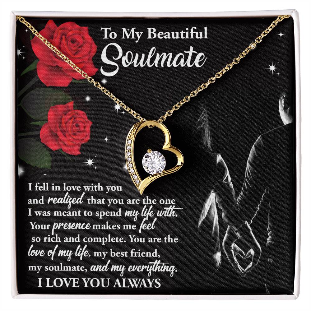 To my Beautiful Soulmate, My Life