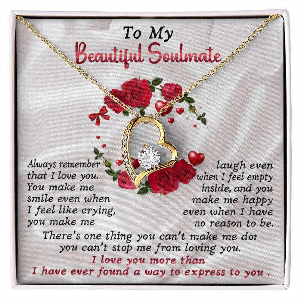 To My Beautiful Soulmate
