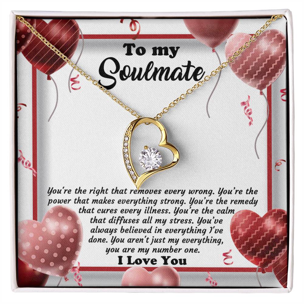 To My Soulmate, You're my Number One
