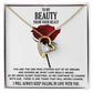 To My Beauty from your Beast Message Card Gift