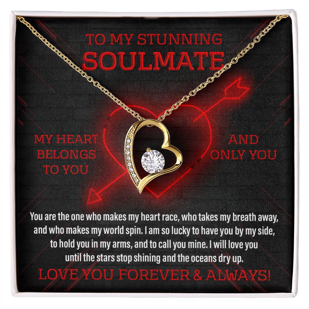 Gift for Stunning Soulmate Message Card