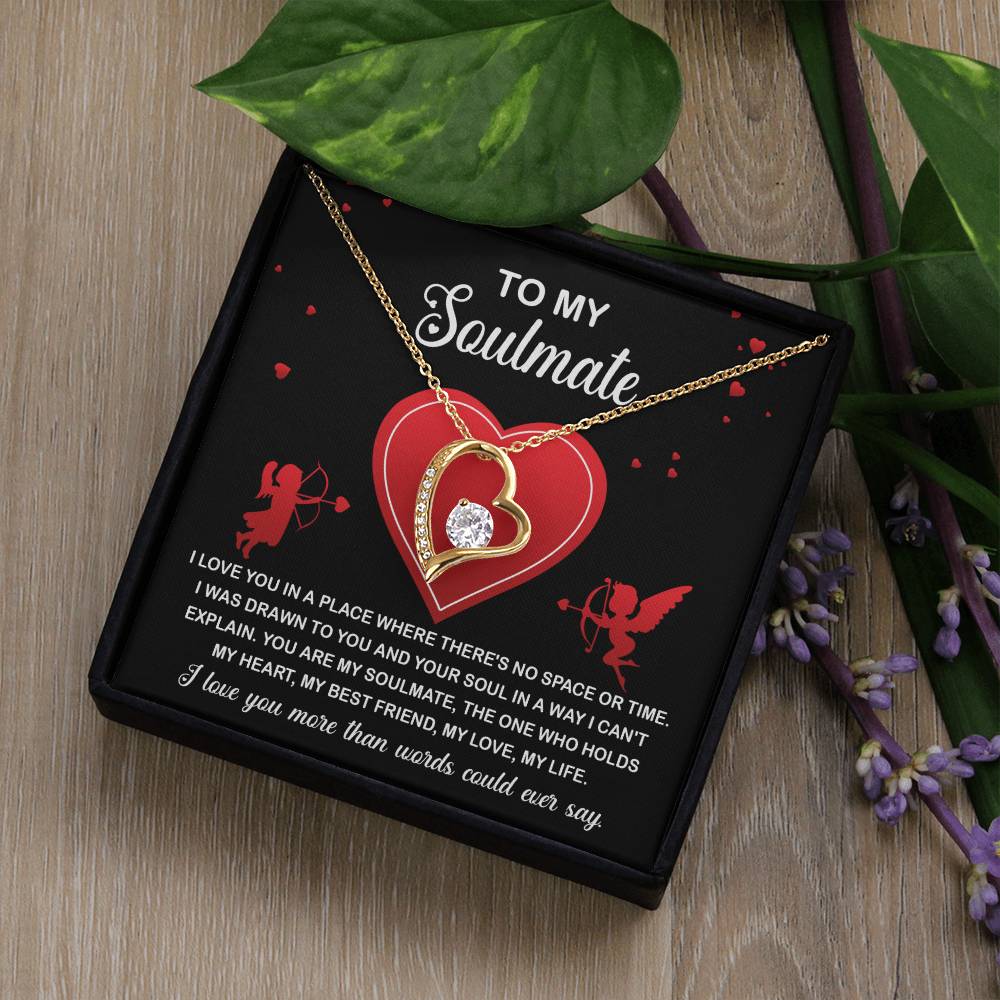 Message Card To My Soulmate - Drawn to you