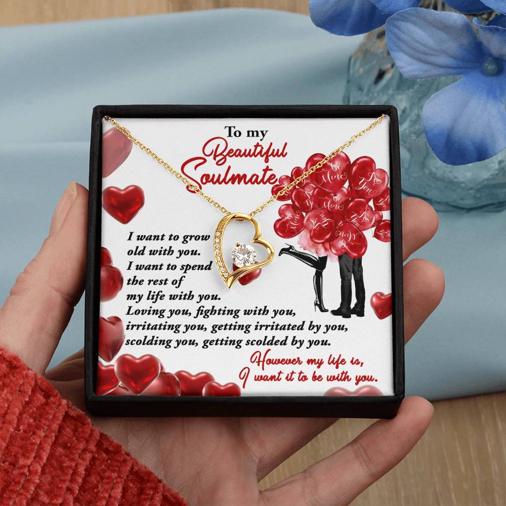 To my Soulmate I want to grow old with you