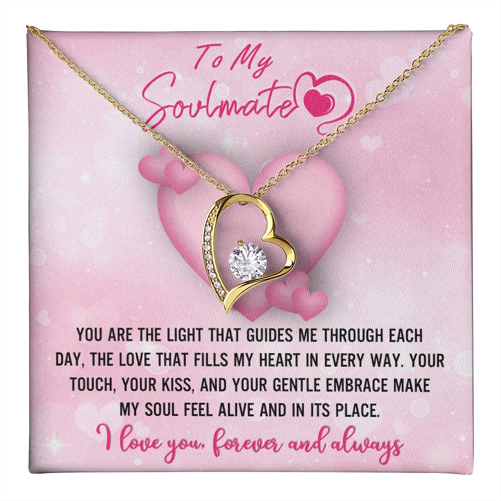To My Soulmate, My light