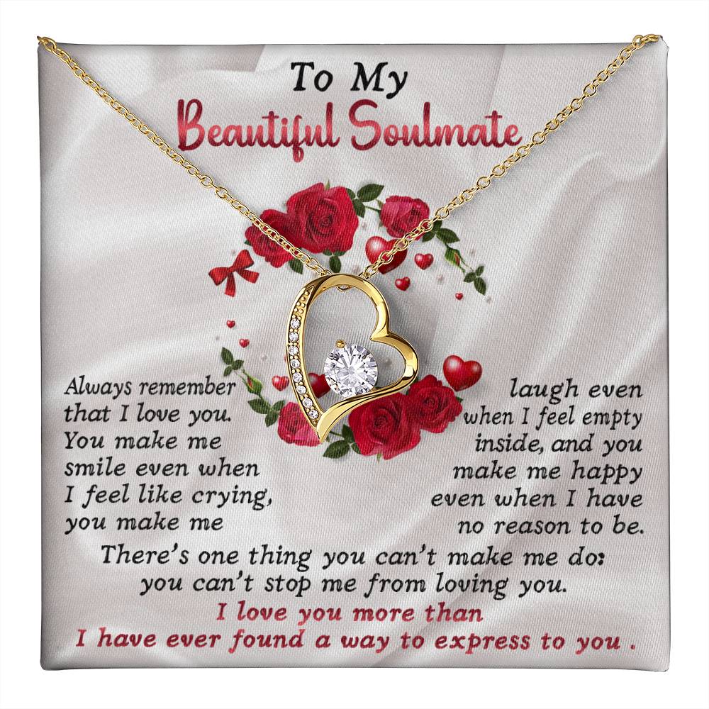 To My Beautiful Soulmate