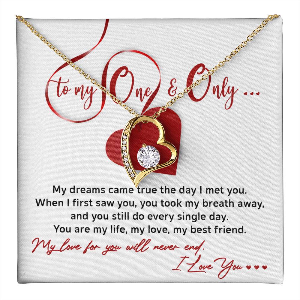 To my One and Only