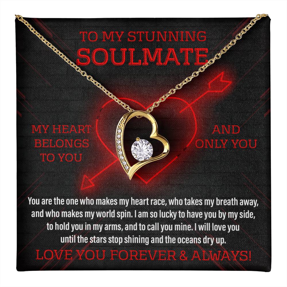 Gift for Stunning Soulmate Message Card