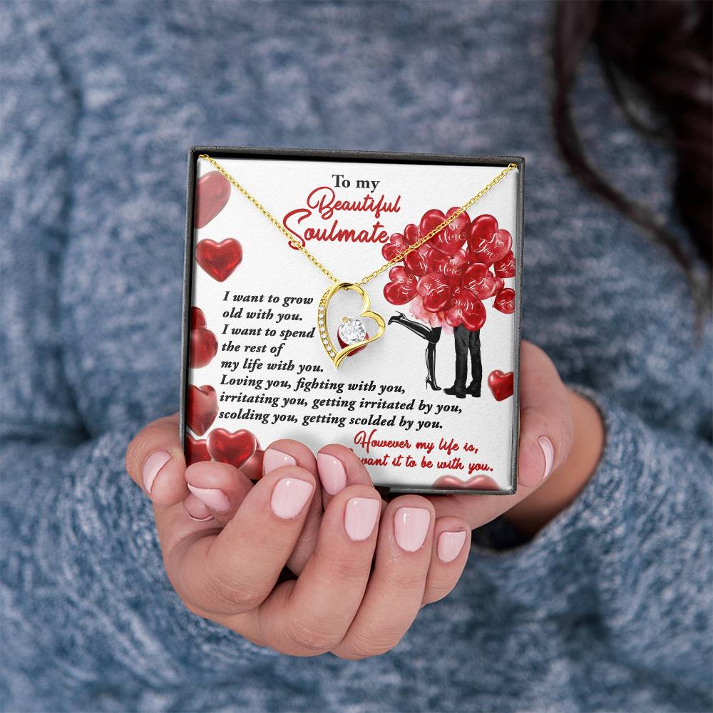 To my Soulmate I want to grow old with you