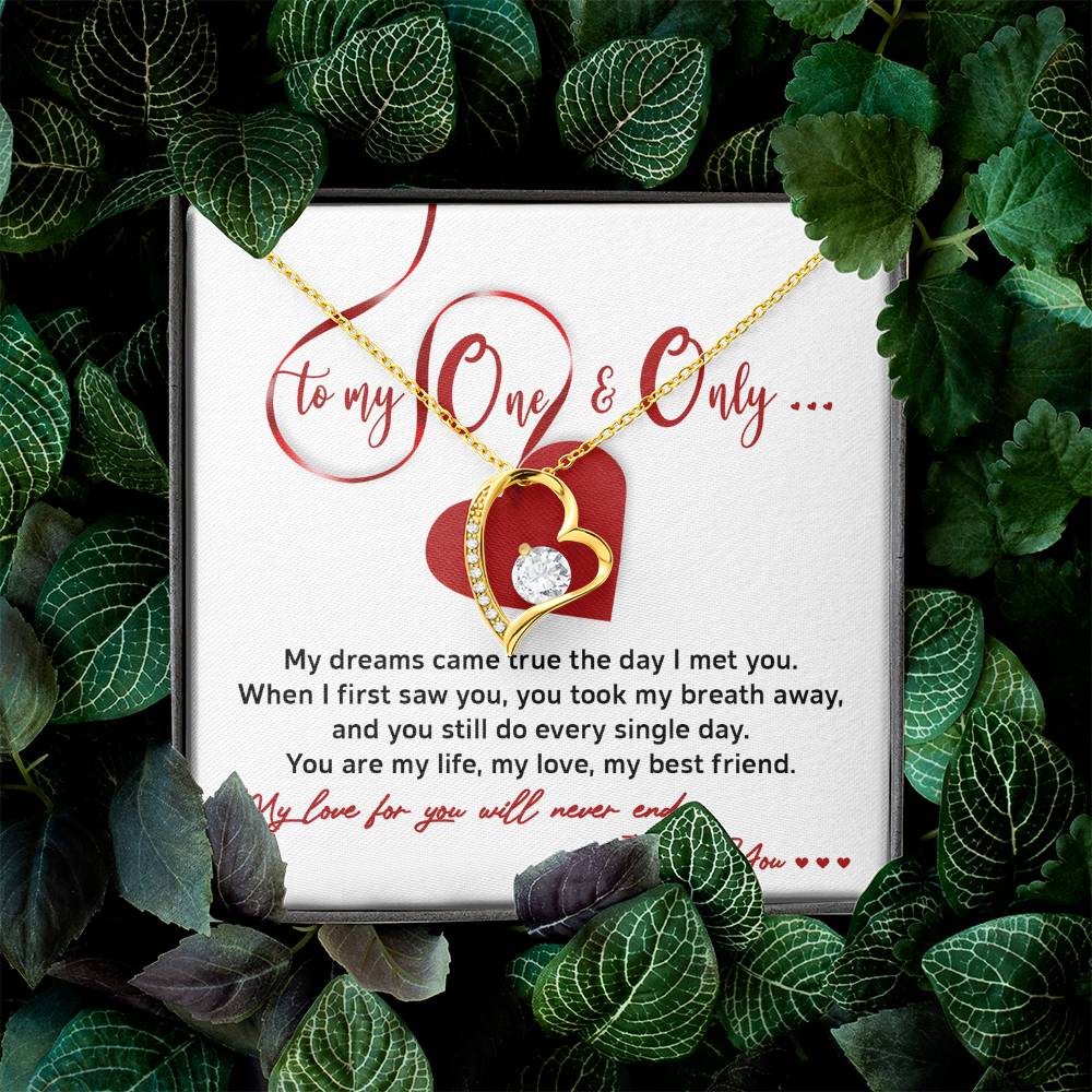 To my One and Only