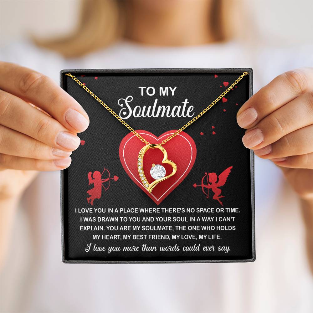 Message Card To My Soulmate - Drawn to you