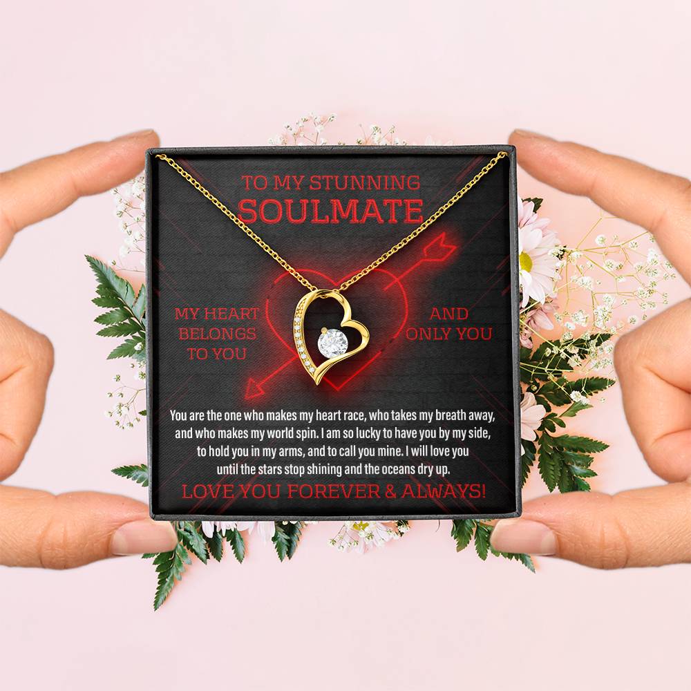 Gift for Stunning Soulmate Message Card
