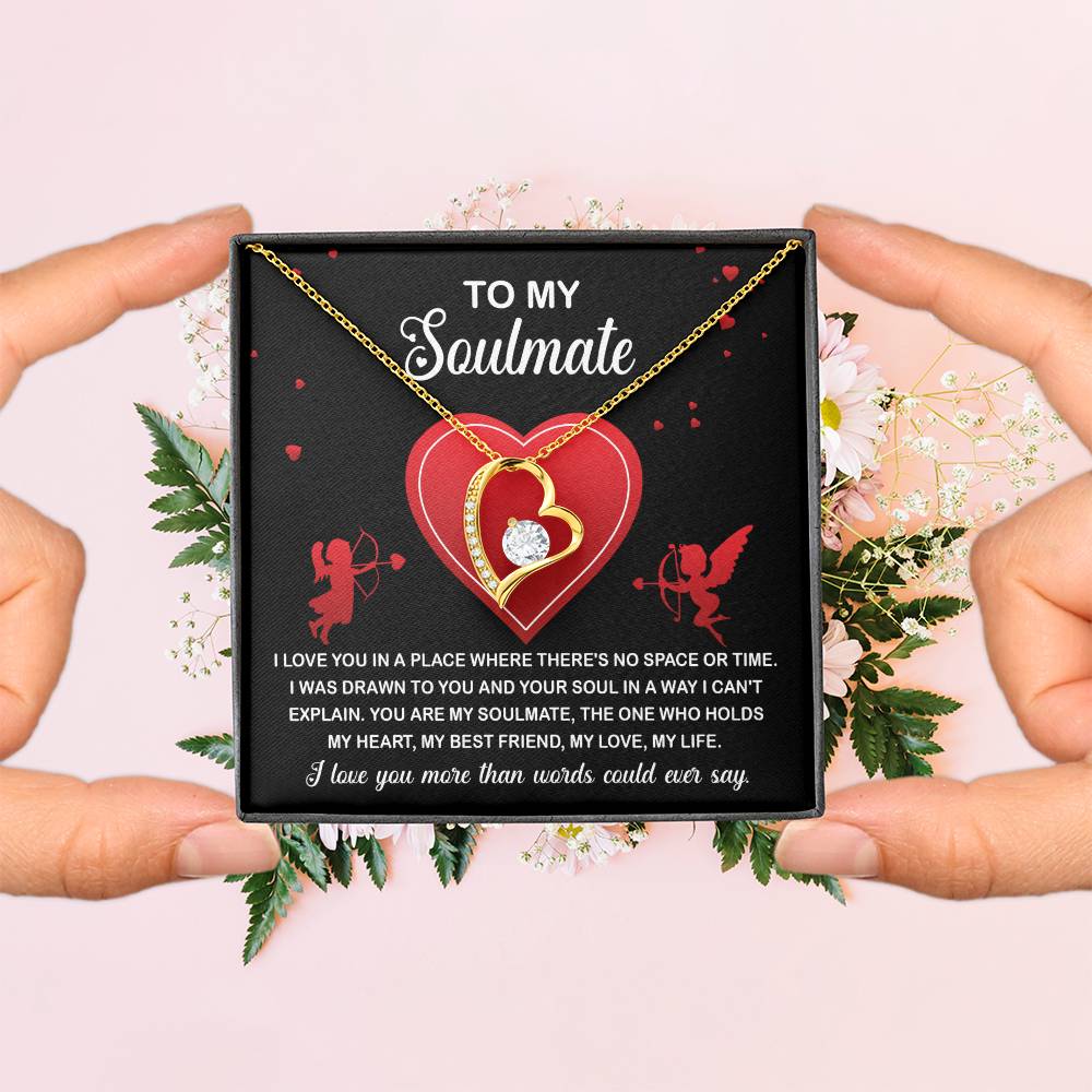 Message Card To My Soulmate - Drawn to you