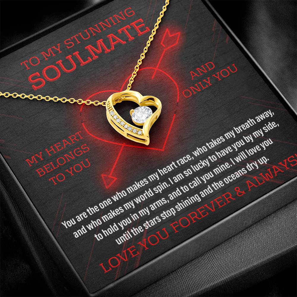Gift for Stunning Soulmate Message Card