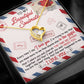Message Card Jewelry Gift Box with Forever Love Necklace for my Beautiful Soulmate