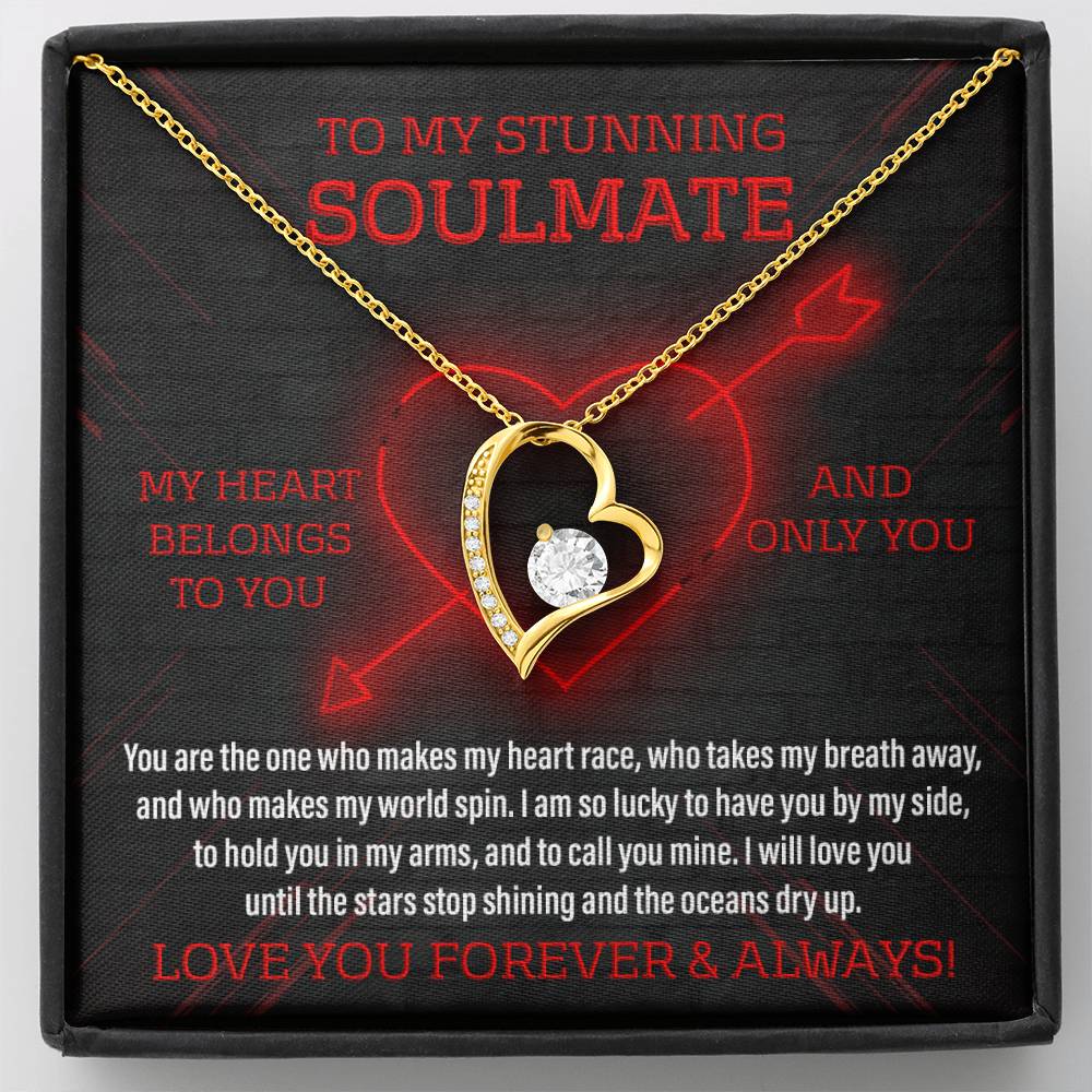 Gift for Stunning Soulmate Message Card