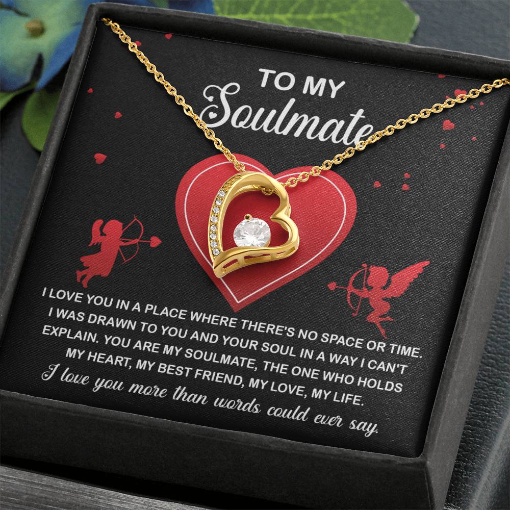 Message Card To My Soulmate - Drawn to you