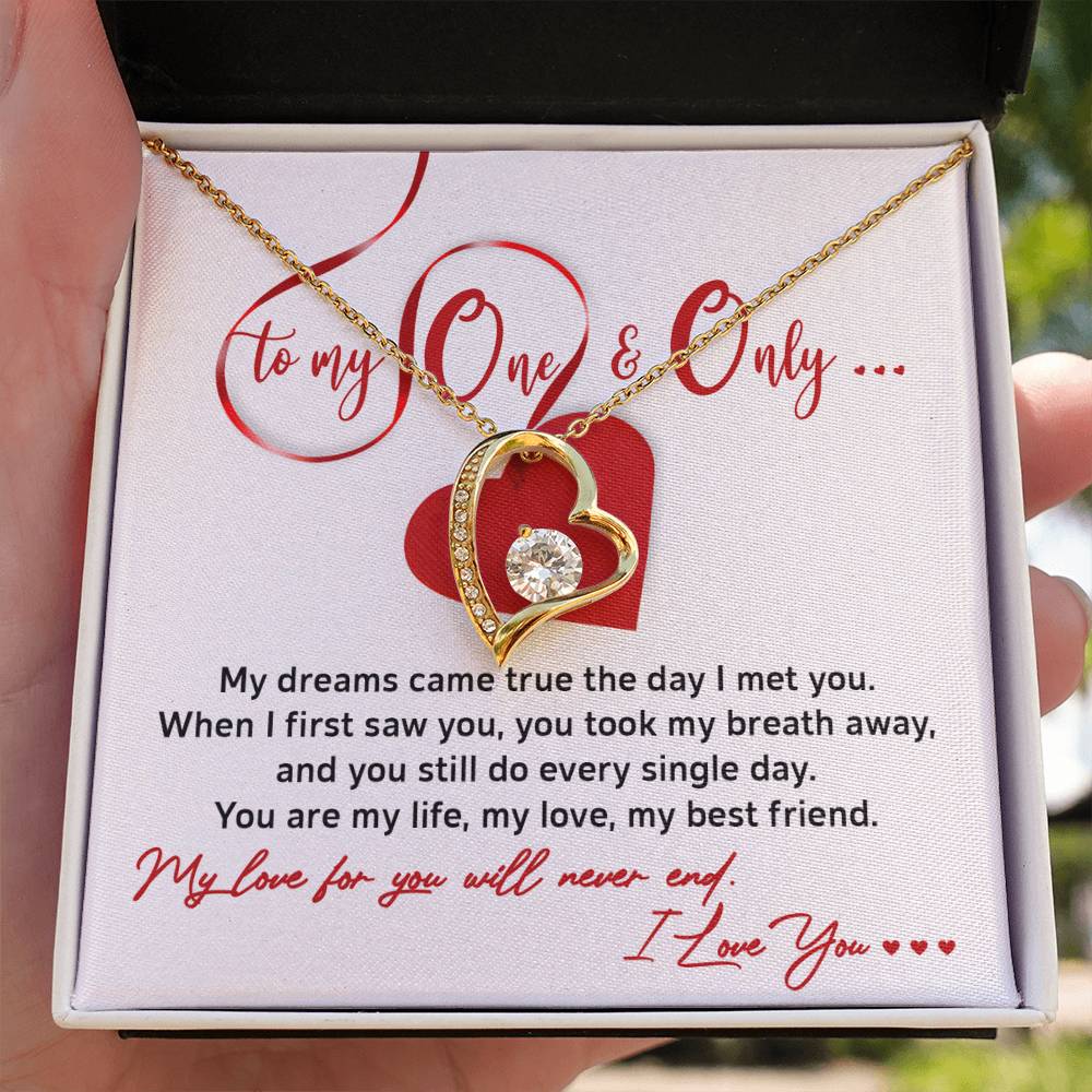 To my One and Only
