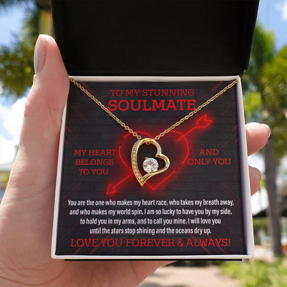 Gift for Stunning Soulmate Message Card