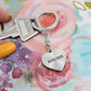 Engraved GirlMom Keychain