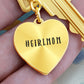 Engraved GirlMom Keychain