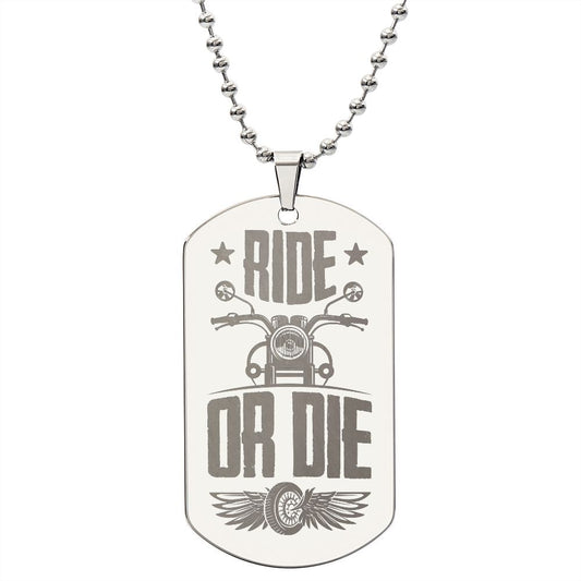 Engraved Dog Tag Necklace