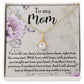To My Mom Alluring Necklace