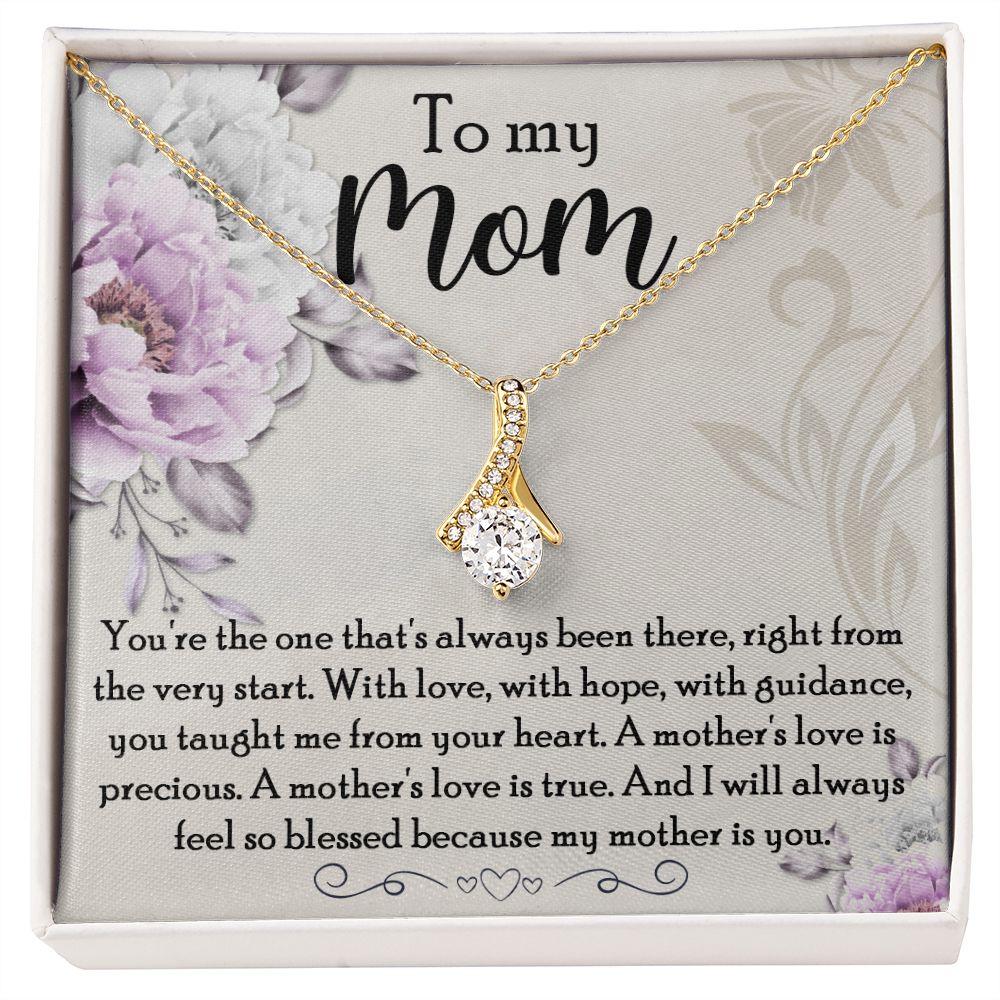 To My Mom Alluring Necklace