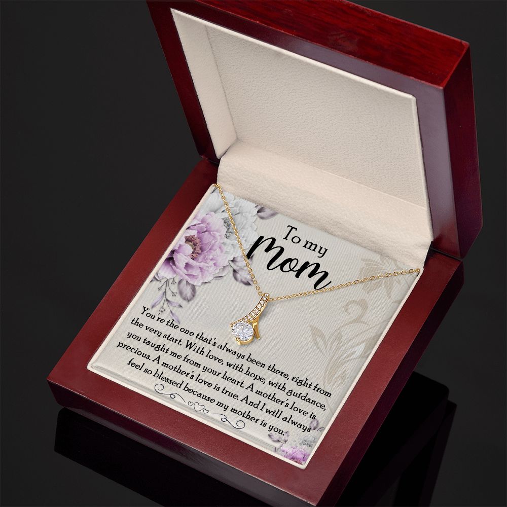 To My Mom Alluring Necklace