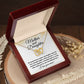 Interlocking Hearts- Mother and daughter Necklace