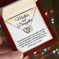 Interlocking Hearts- Mother and daughter Necklace