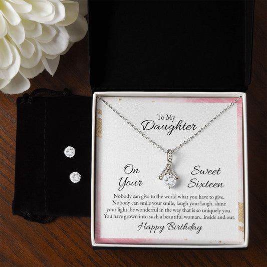 Sweet 16th birthday Necklace gift for my Daughter