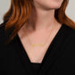 Name Necklace with a Heart Icon
