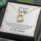 Beautiful Heart Necklace for my Wife